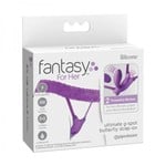 FANTASY FOR HER FANTASY FOR HER ULTIMATE G-SPOT BUTTERFLY STRAP-ON