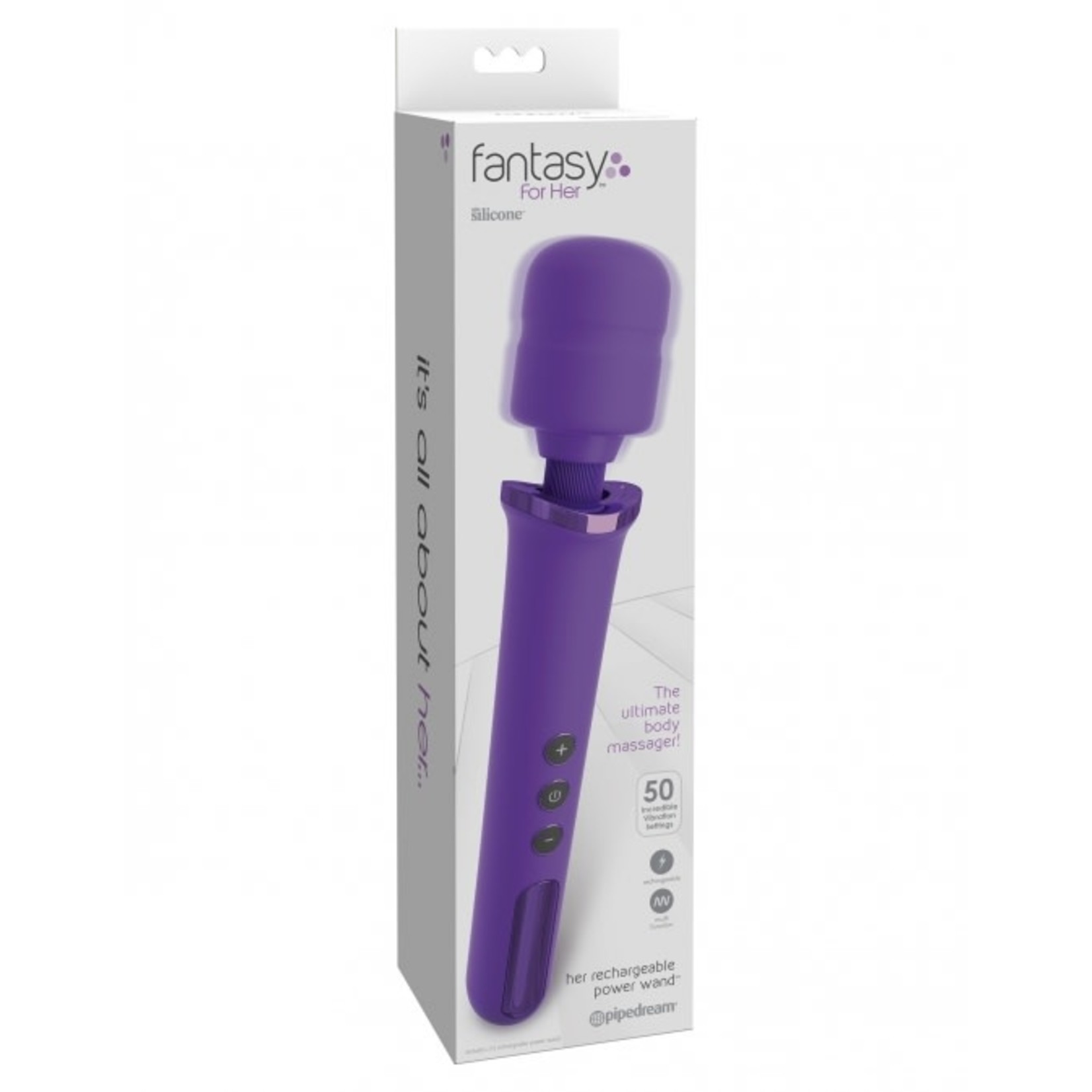 FANTASY FOR HER FANTASY FOR HER HER RECHARGEABLE POWER WAND [ON PROMOTION]