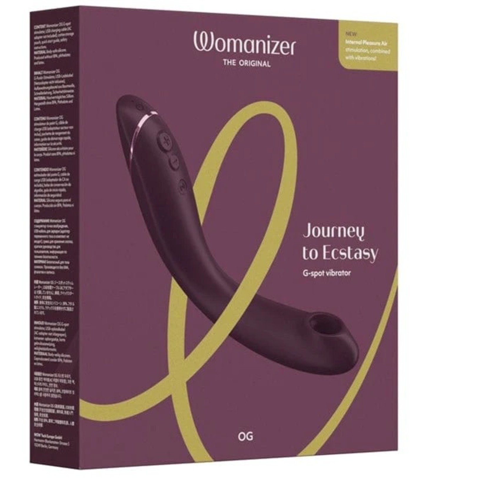 WOMANIZER WOMANIZER - OG - G-SPOT VIBRATOR - AUBERGINE