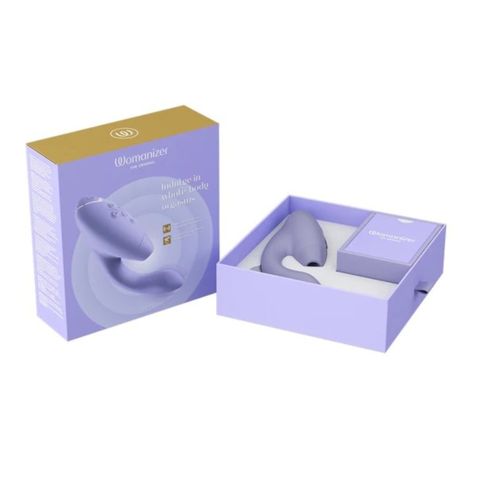 WOMANIZER WOMANIZER - DUO 2 - DUAL STIMULATOR - LILAC