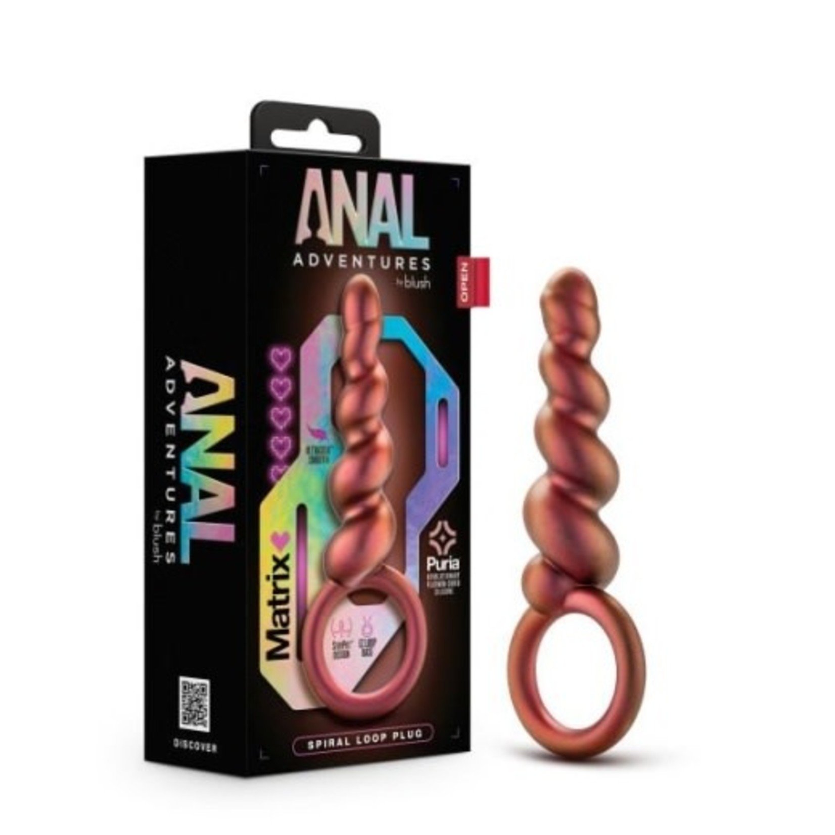 BLUSH BLUSH - ANAL ADVENTURES MATRIX SPIRAL LOOP PLUG