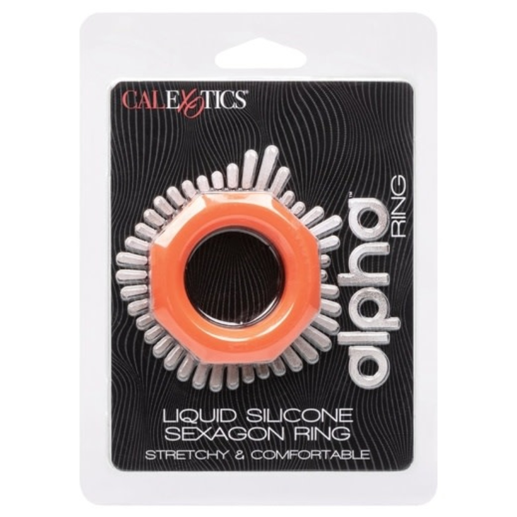 CALEXOTICS ALPHA LIQUID SILICONE SEXAGON RING