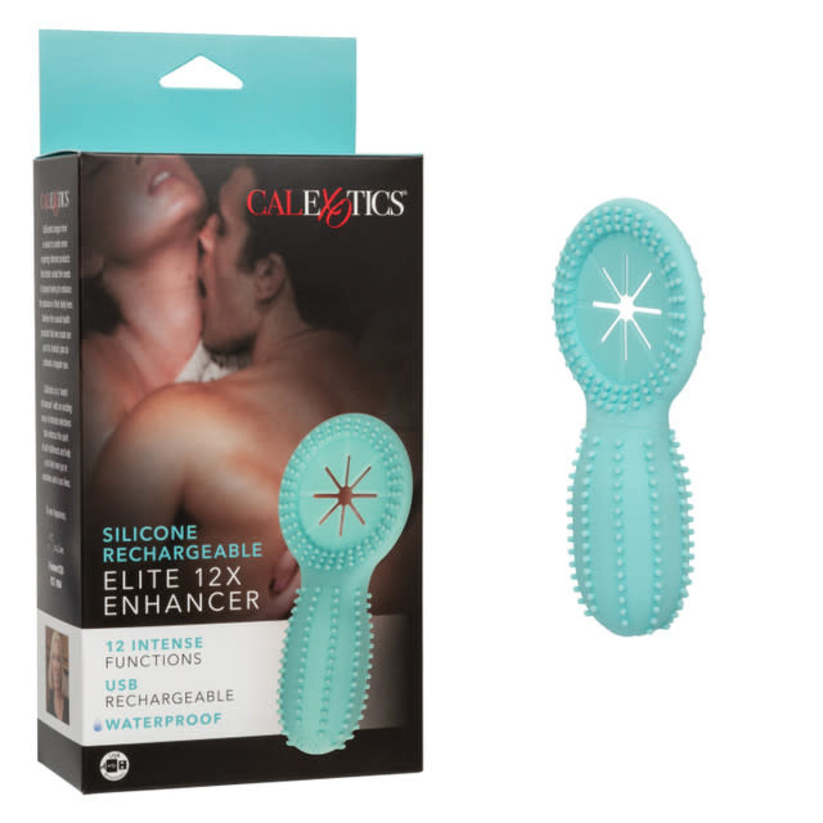 CALEXOTICS SILICONE RECHARGEABLE ELITE 12X ENHANCER