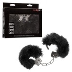 CALEXOTICS ULTRA FLUFFY FURRY CUFFS - BLACK