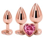 NS NOVELTIES NS - REAR ASSETS - TRAINER KIT - ROSE GOLD - PINK HEART