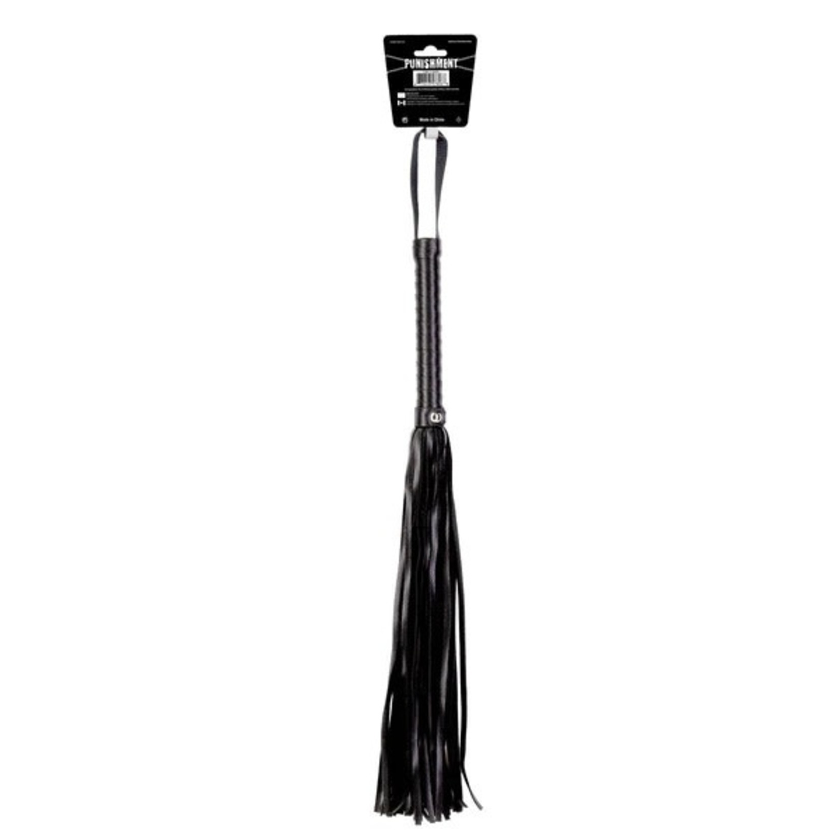 PUNISHMENT - FLOGGER - BLACK