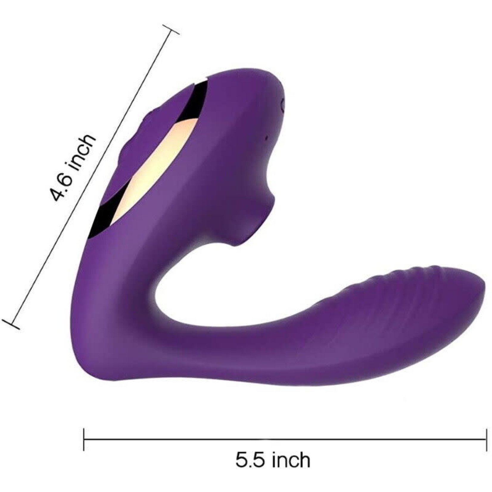 TRACY'S DOG TRACY'S DOG OG CLITORAL SUCKING VIBRATOR PURPLE