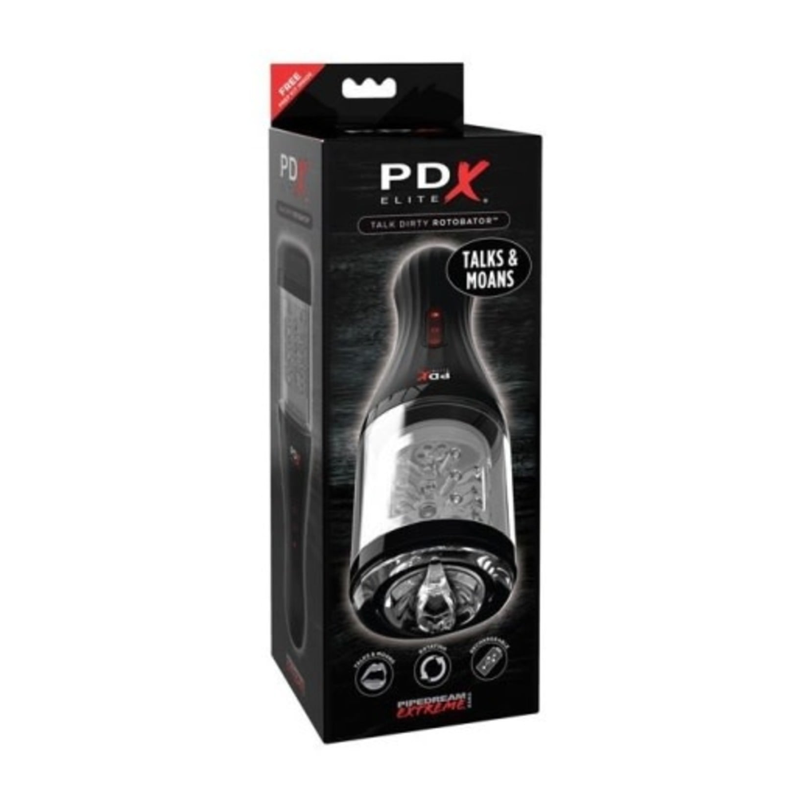 PIPEDREAM PDX TALK DIRTY ROBOBATOR AUTO HEAD STROKER