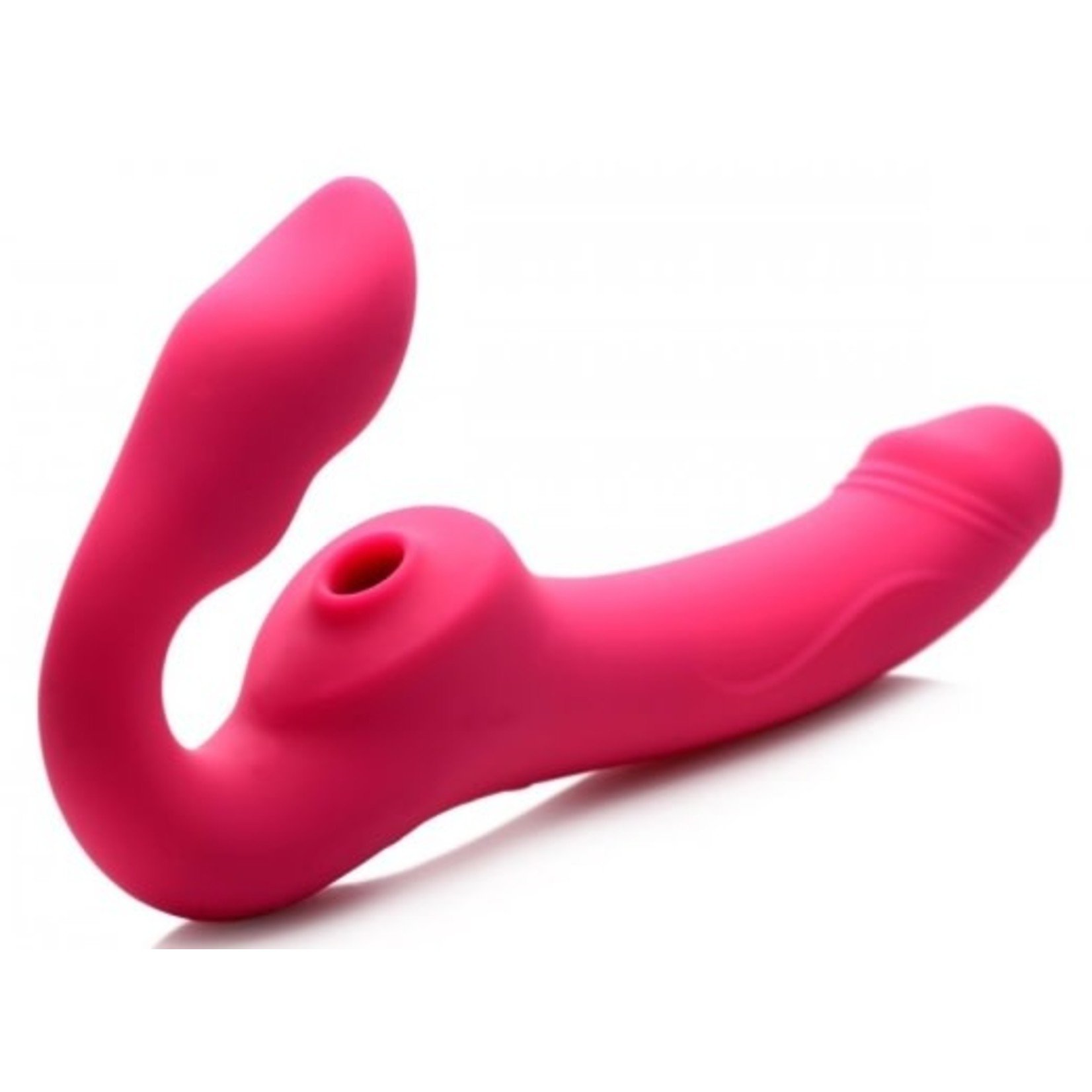 XR BRANDS STRAP U MIGHTY LICKER STRAPLESS STRAP-ON VIBE