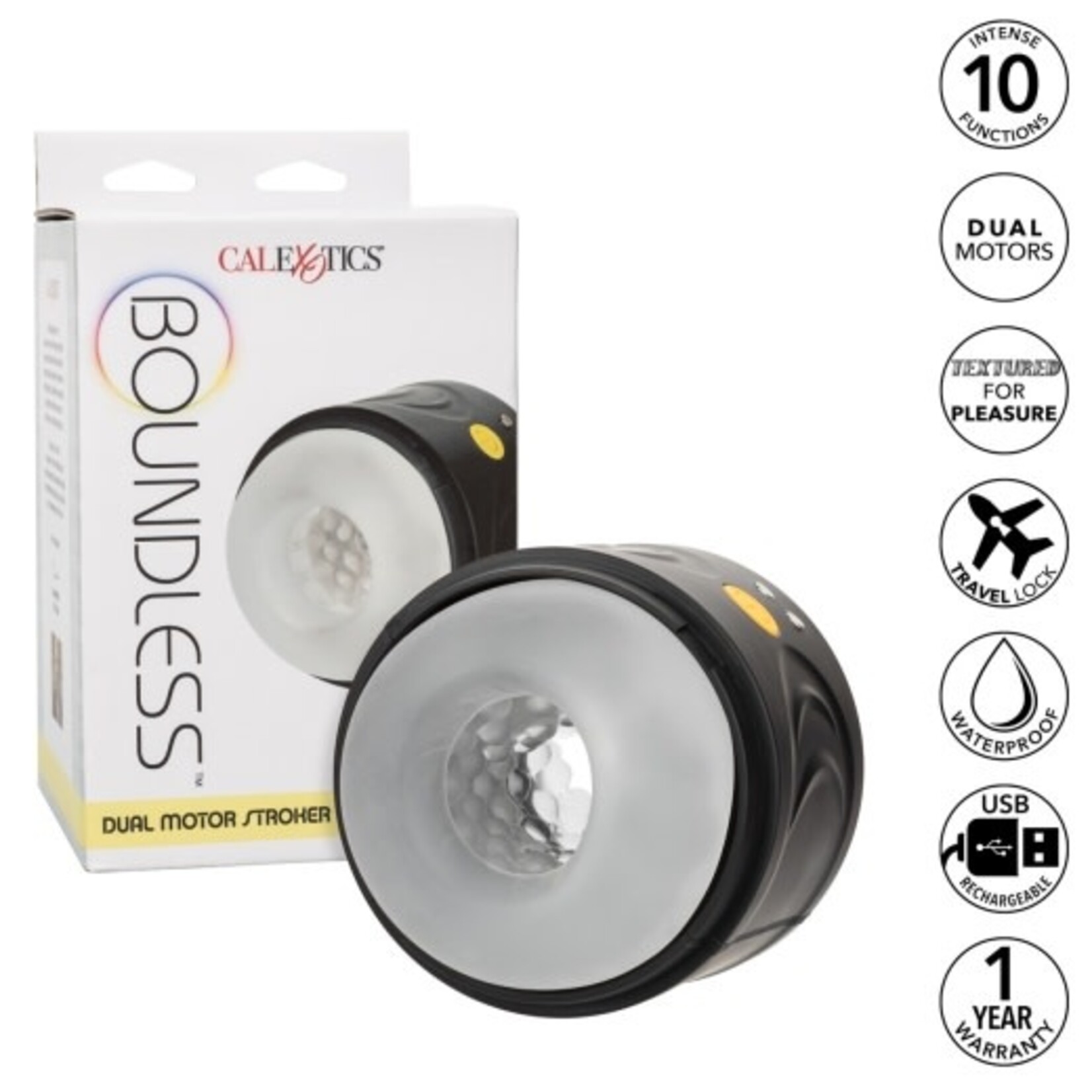 CALEXOTICS BOUNDLESS DUAL MOTOR STROKER