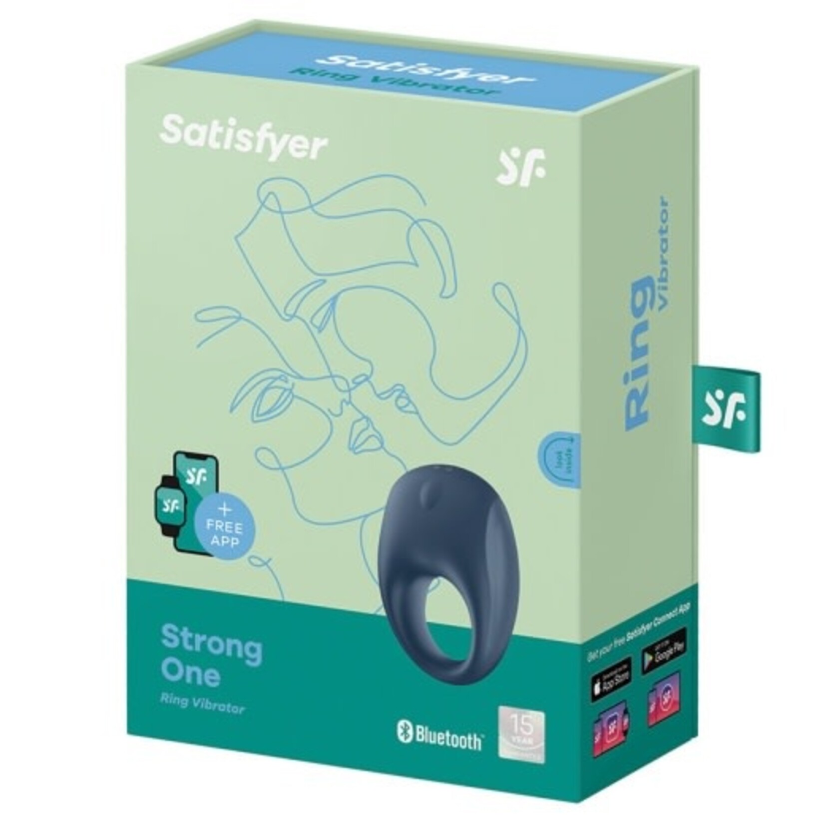 SATISFYER SATISFYER STRONG ONE RING WITH FREE APP