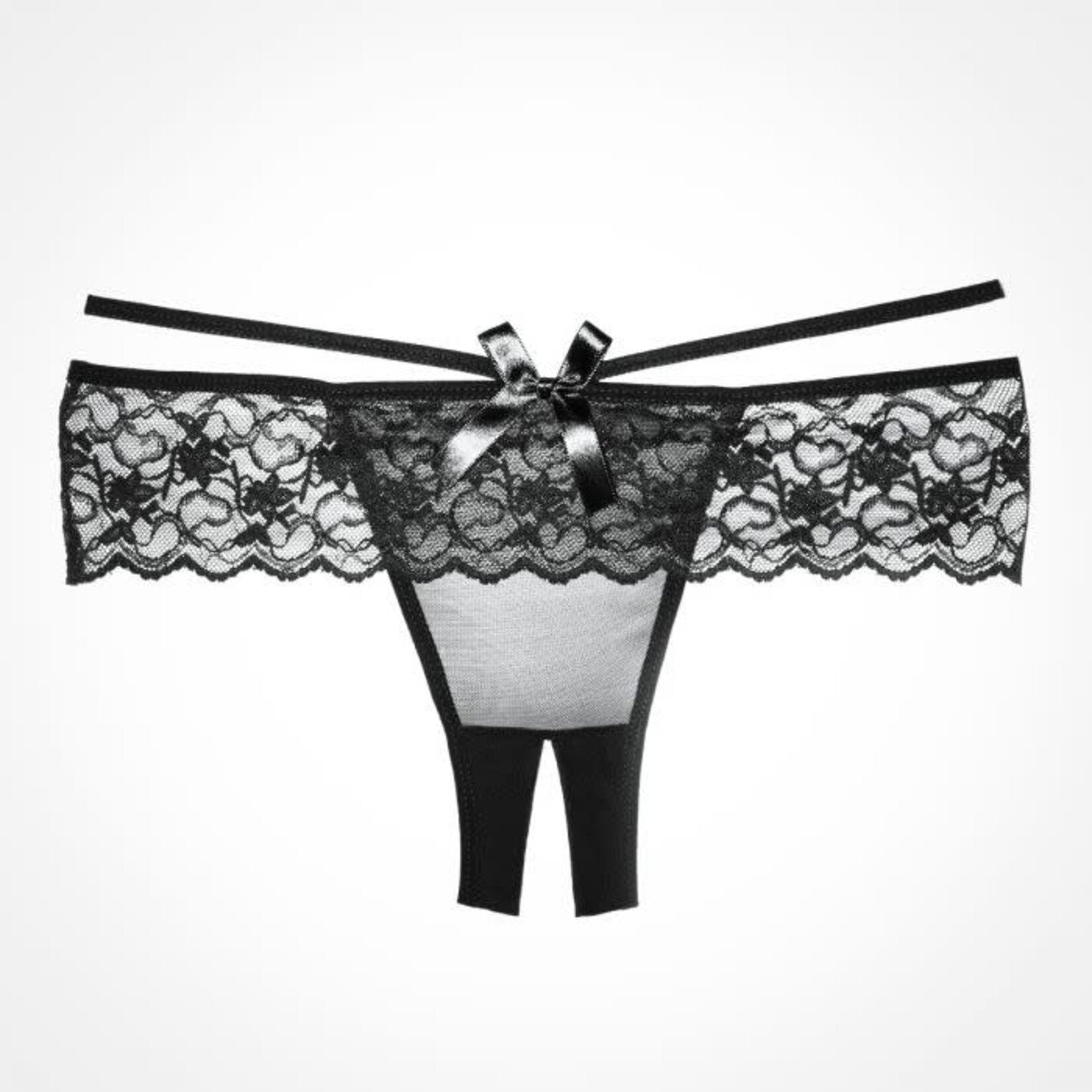 ALLURE ALLURE ADORE - ANGEL PANTY - BLACK - ONE SIZE