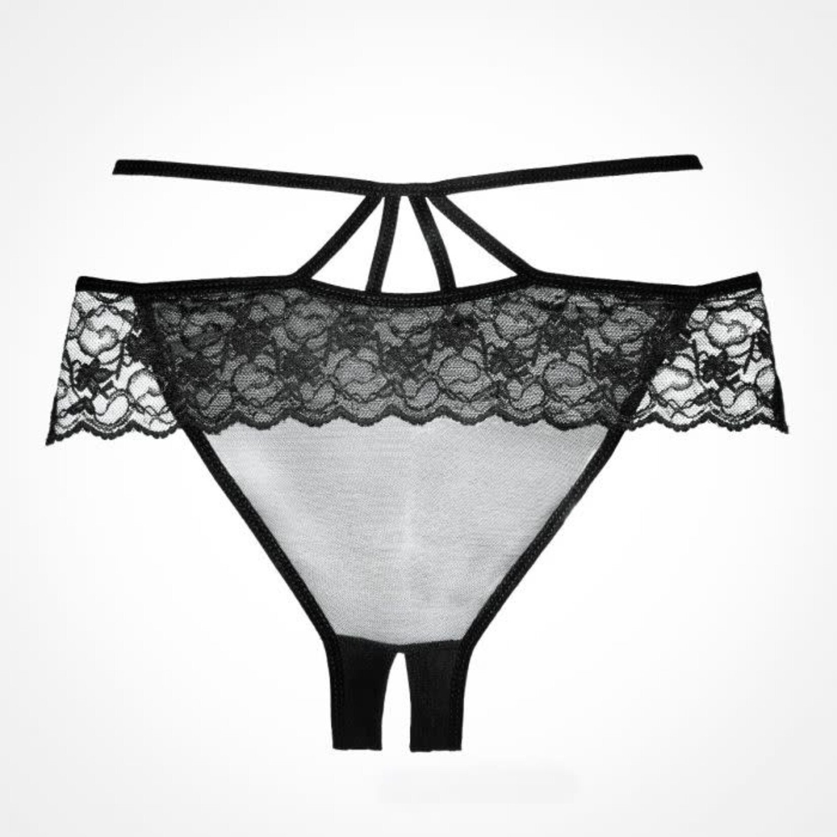 ALLURE ALLURE ADORE - ANGEL PANTY - BLACK - ONE SIZE