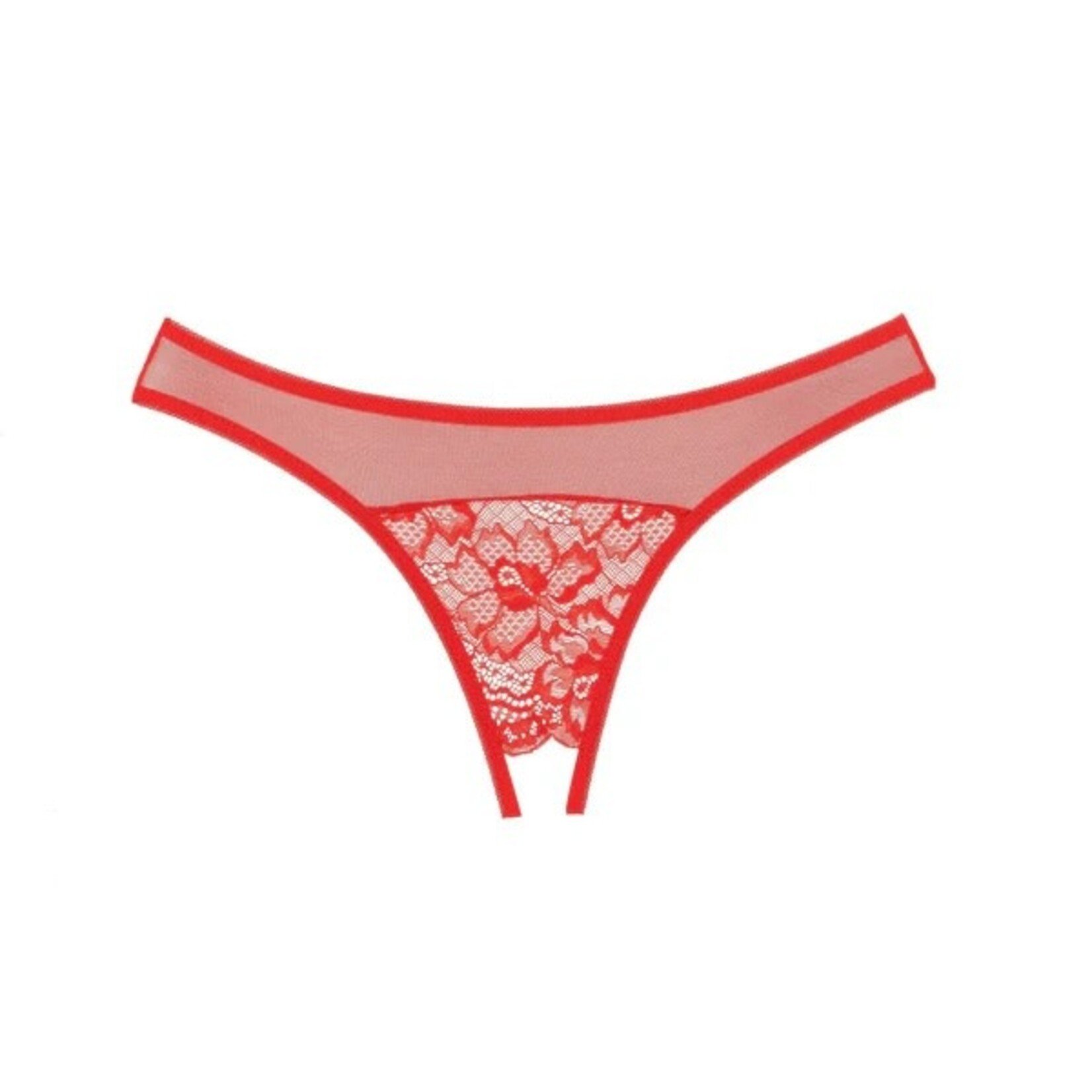 ALLURE ALLURE ADORE - JUST A RUMOUR PANTY - RED - ONE SIZE