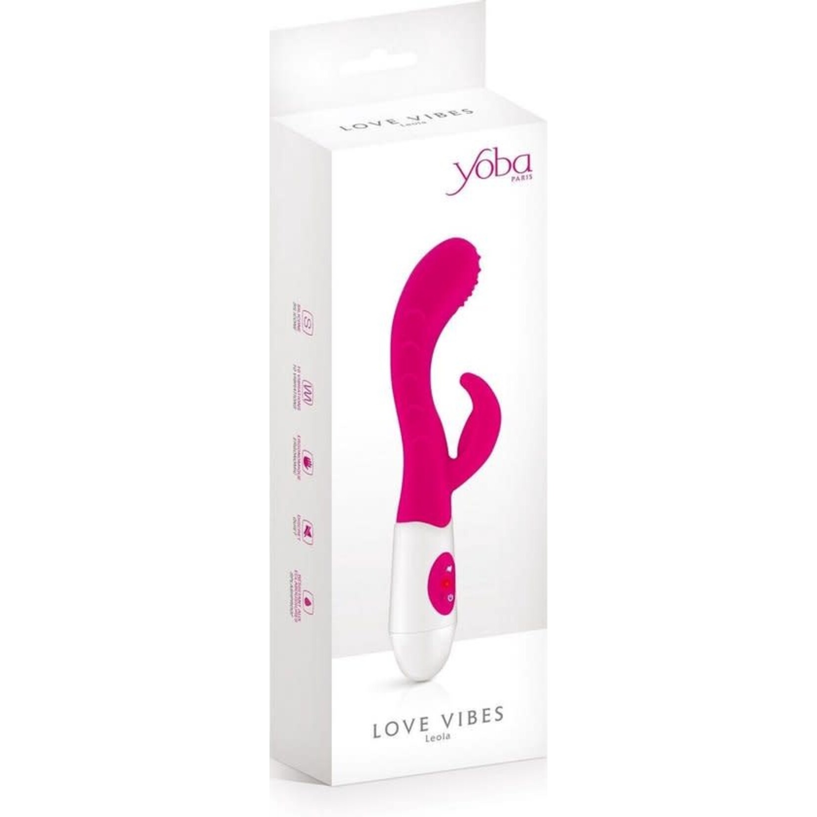 YOBA LEOLA RABBIT VIBRATOR PINK