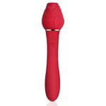 TRACY'S DOG TRACY'S DOG - ROSE WAND VIBRATOR ROSE RED