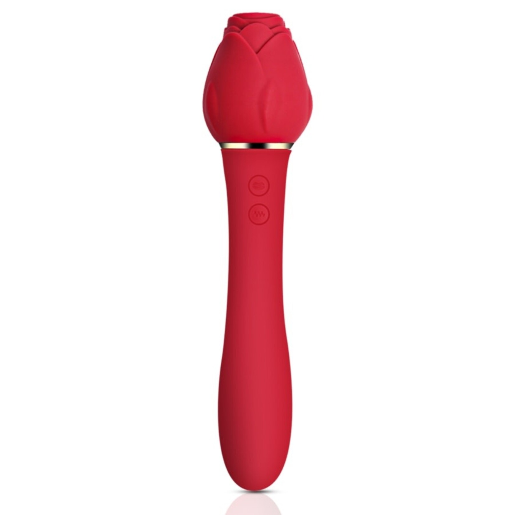 TRACY'S DOG TRACY'S DOG - ROSE WAND VIBRATOR ROSE RED
