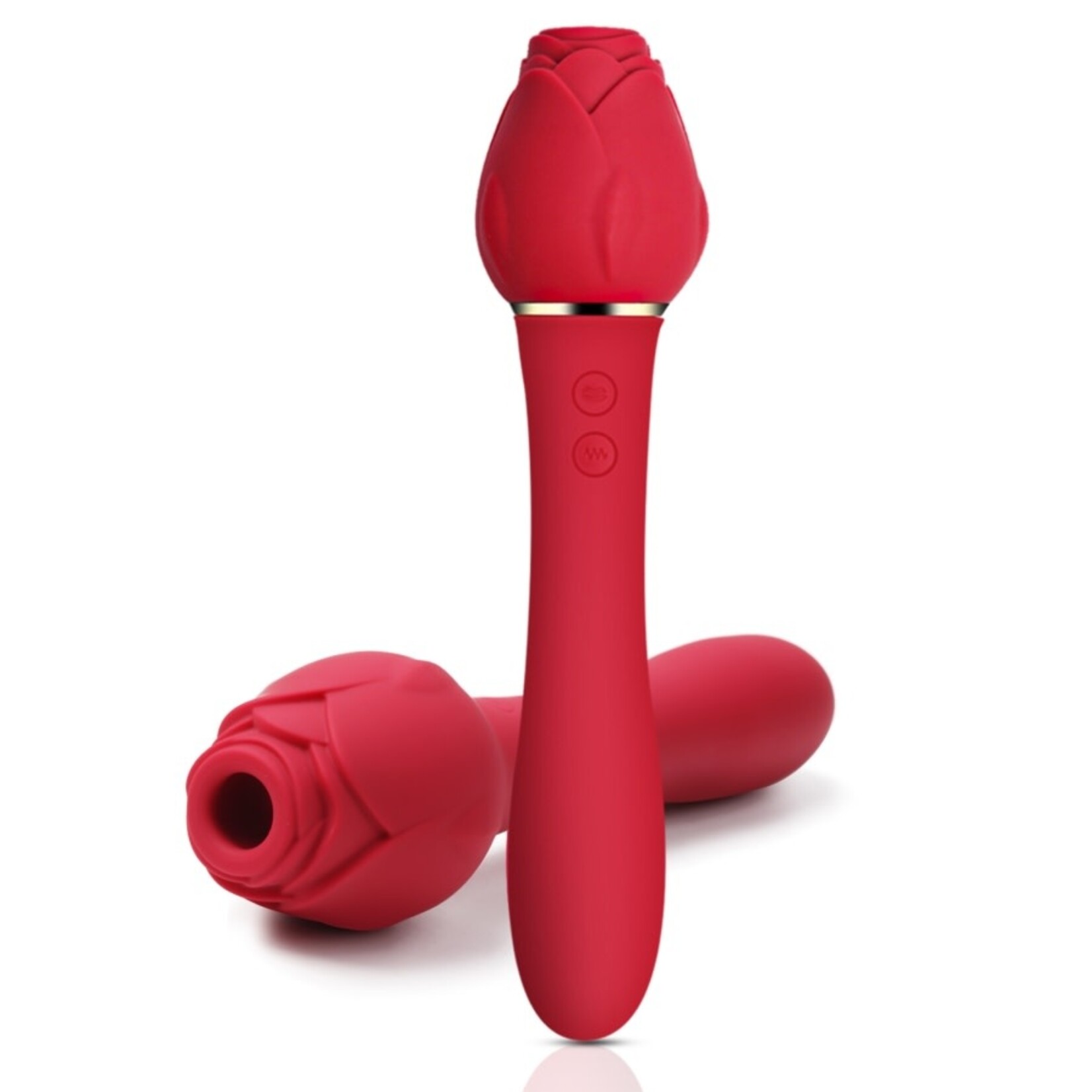 TRACY'S DOG TRACY'S DOG - ROSE WAND VIBRATOR ROSE RED
