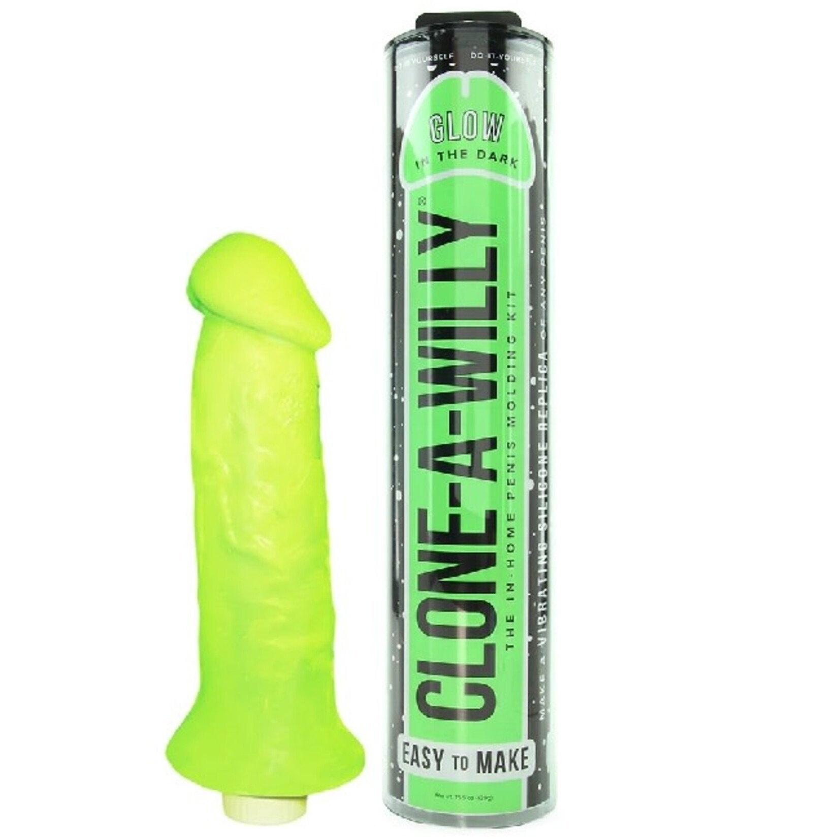 CLONE A WILLY (EMPIRE LABS) CLONE-A-WILLY VIBRATOR KIT GLOW IN THE DARK