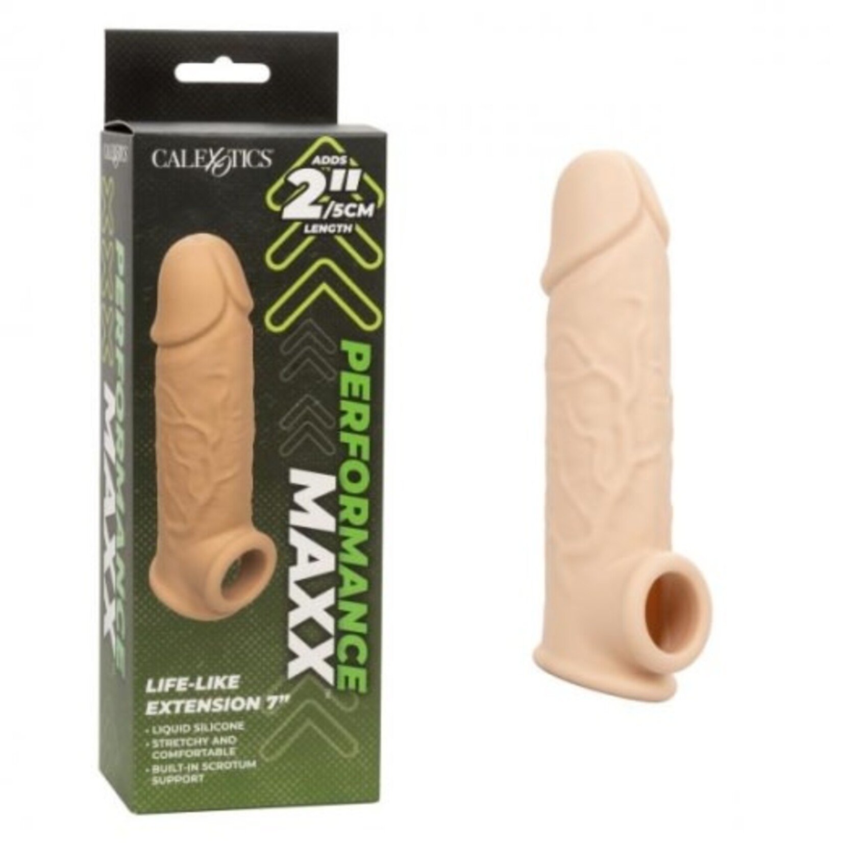 CALEXOTICS PERFORMANCE MAXX LIFE-LIKE EXTENSION 7" - IVORY