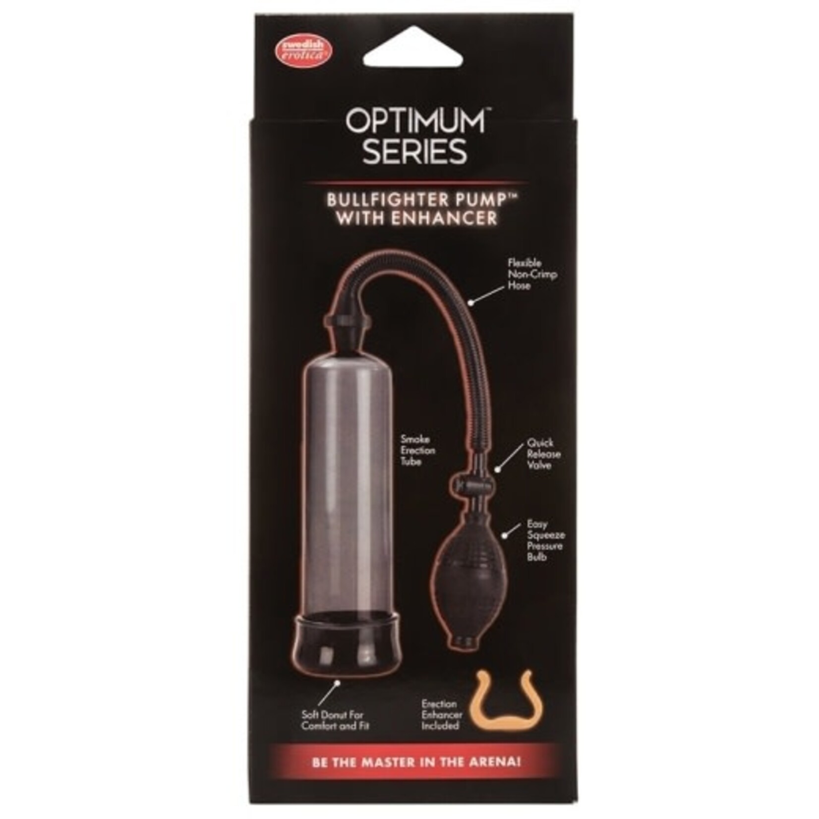 CALEXOTICS OPTIMUM SERIES BULLFIGHTER PUMP WITH ENHANCER - CLEAR