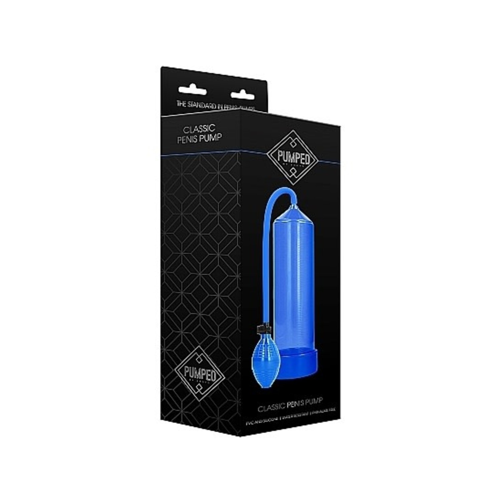 SHOTS SHOTS - PUMPED - CLASSIC PENIS PUMP - BLUE