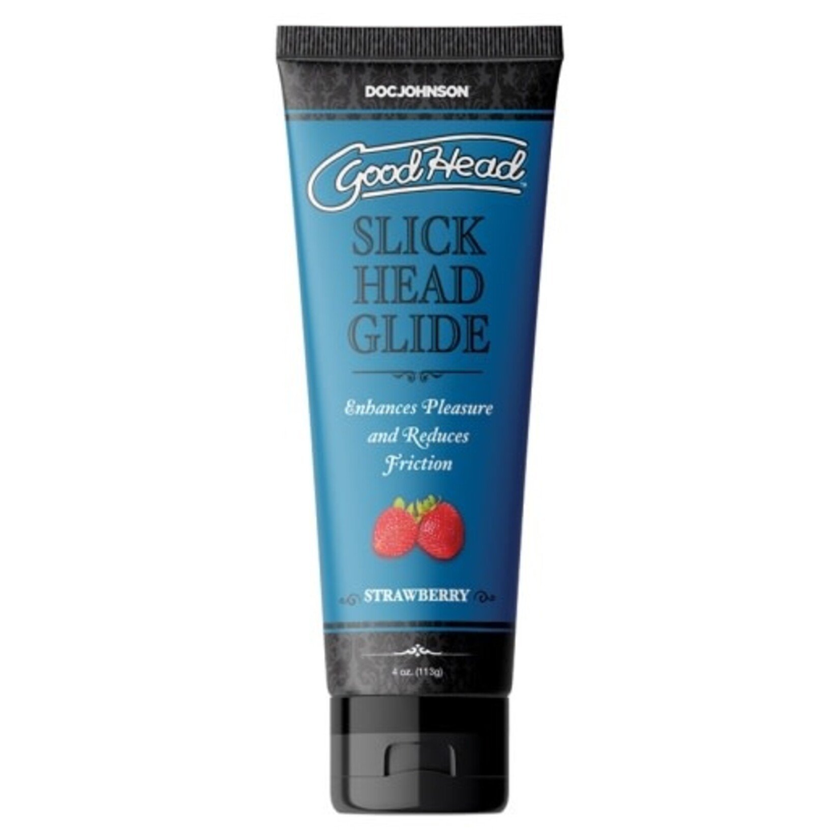 DOC JOHNSON GOODHEAD - SLICK HEAD GLIDE - STRAWBERRY 4 OZ.