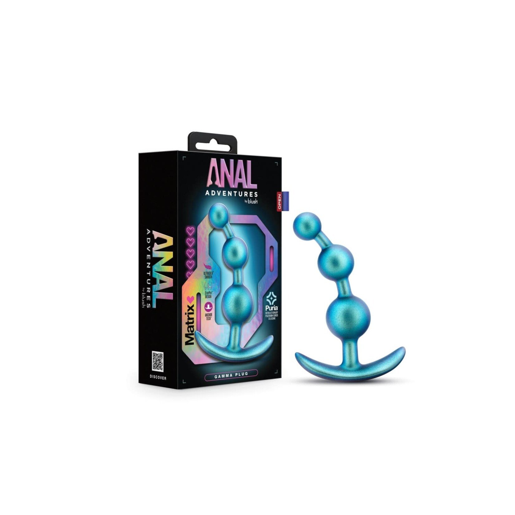 BLUSH BLUSH - ANAL ADVENTURES MATRIX - GAMMA PLUG - NEPTUNE TEAL