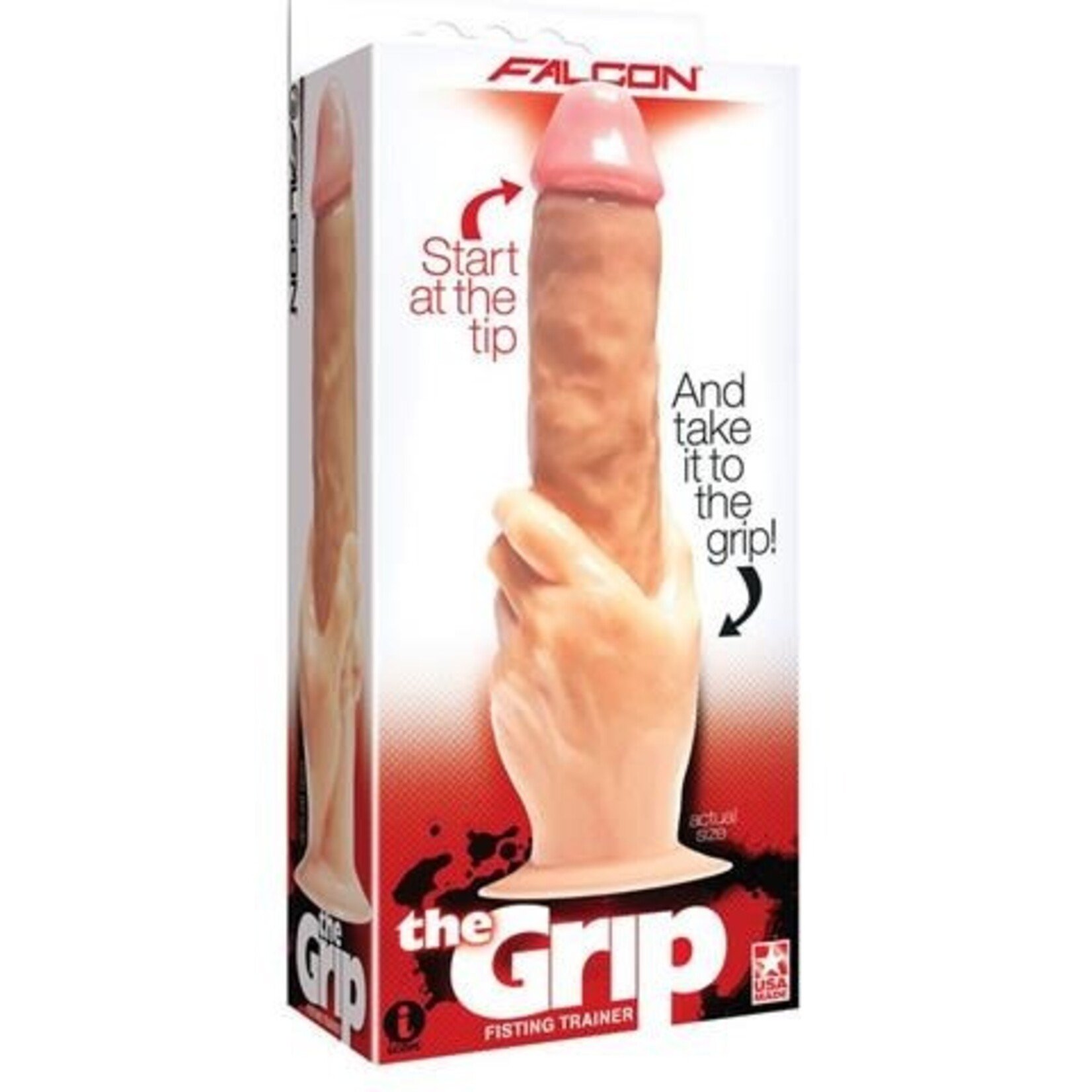 THE GRIP COCK IN HAND DILDO