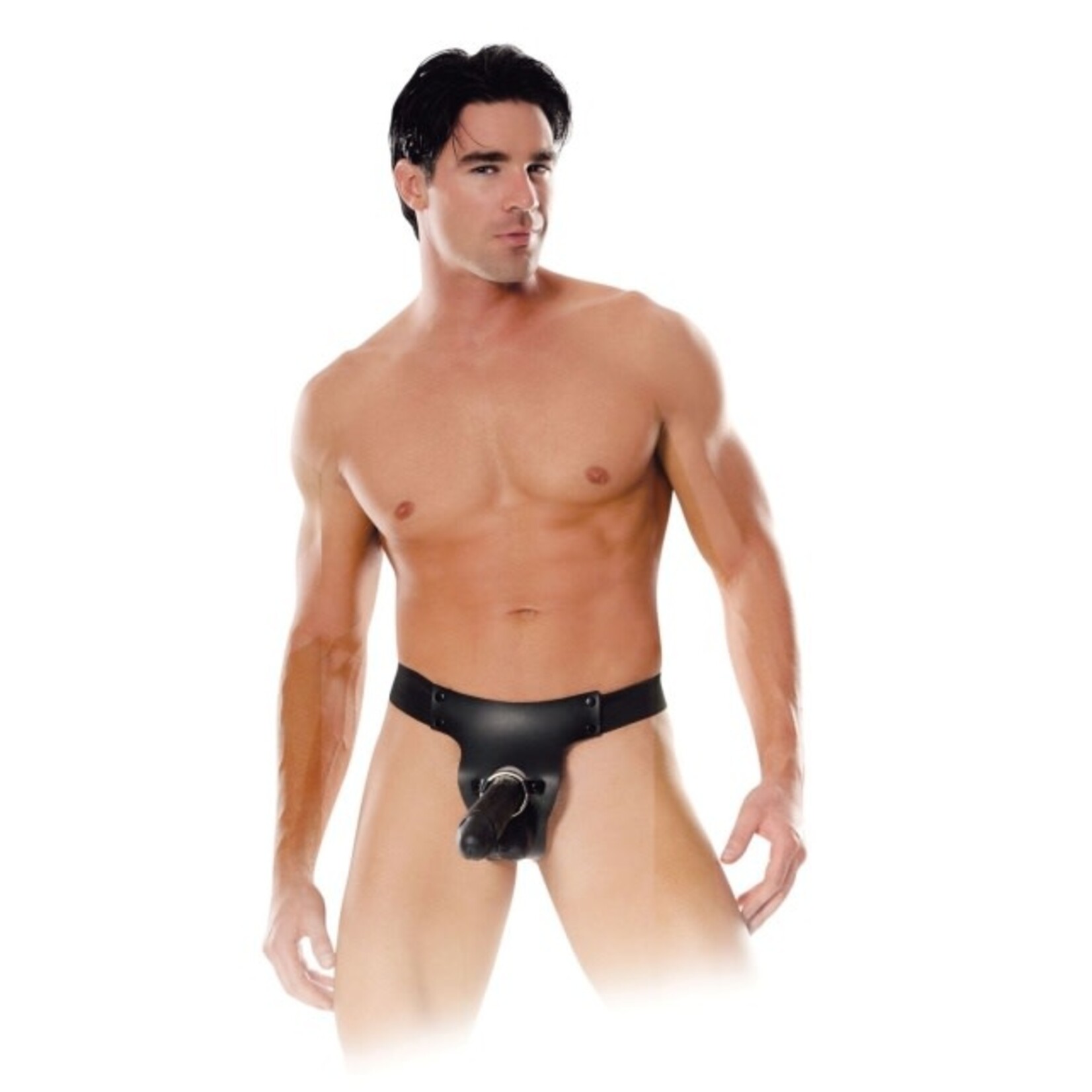 FETISH FANTASY FETISH FANTASY MR. BIG HOLLOW 8" STRAP ON