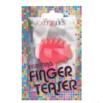 CALEXOTICS FOIL PACK VIBRATING FINGER TEASER - PINK