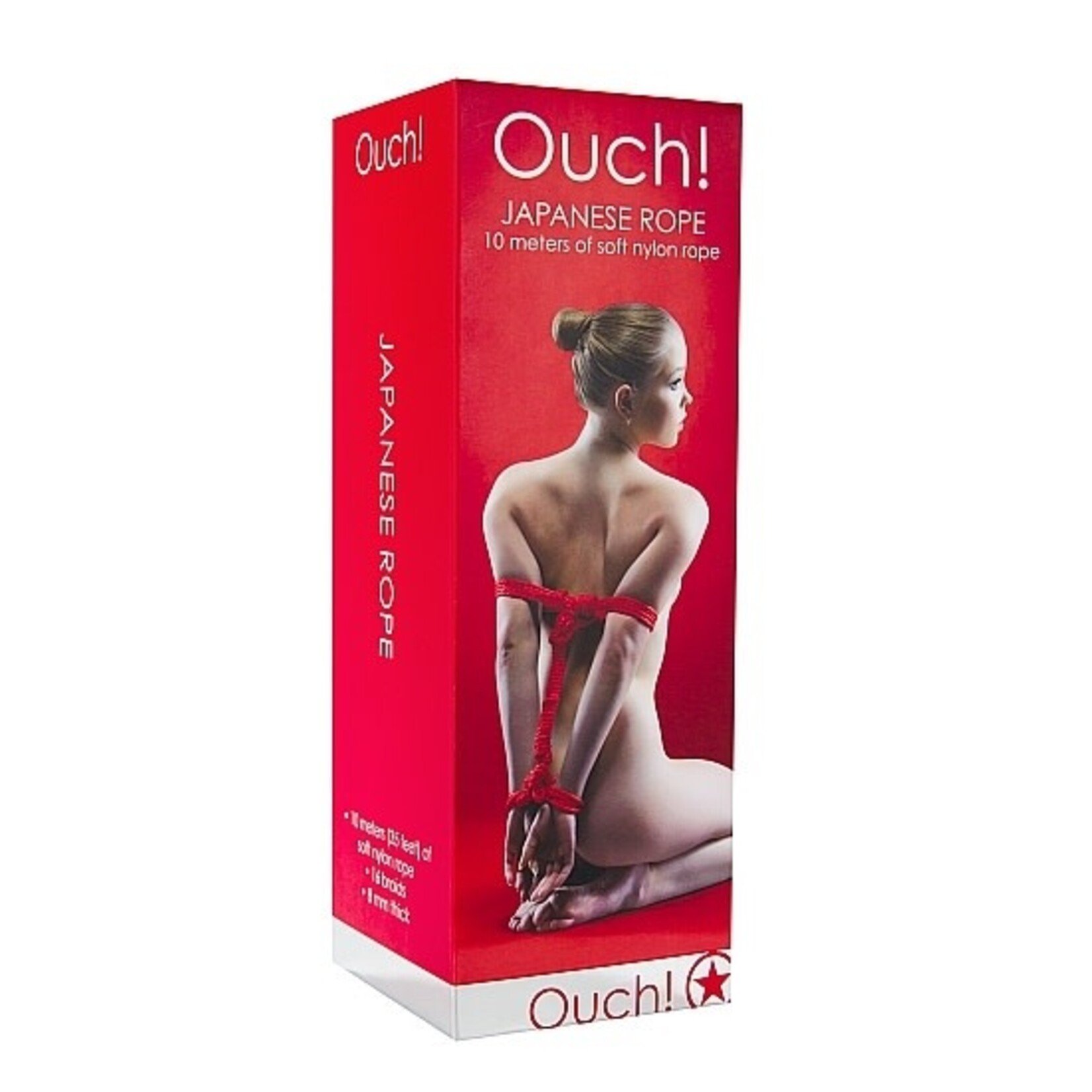 OUCH! SHOTS - OUCH! - JAPANESE ROPE - 10M - RED