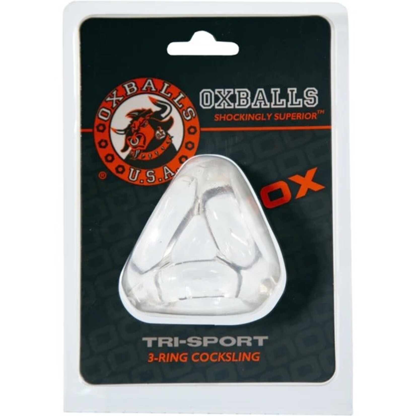 OXBALLS OXBALLS TRI-SPORT 3 RING COCKSLING