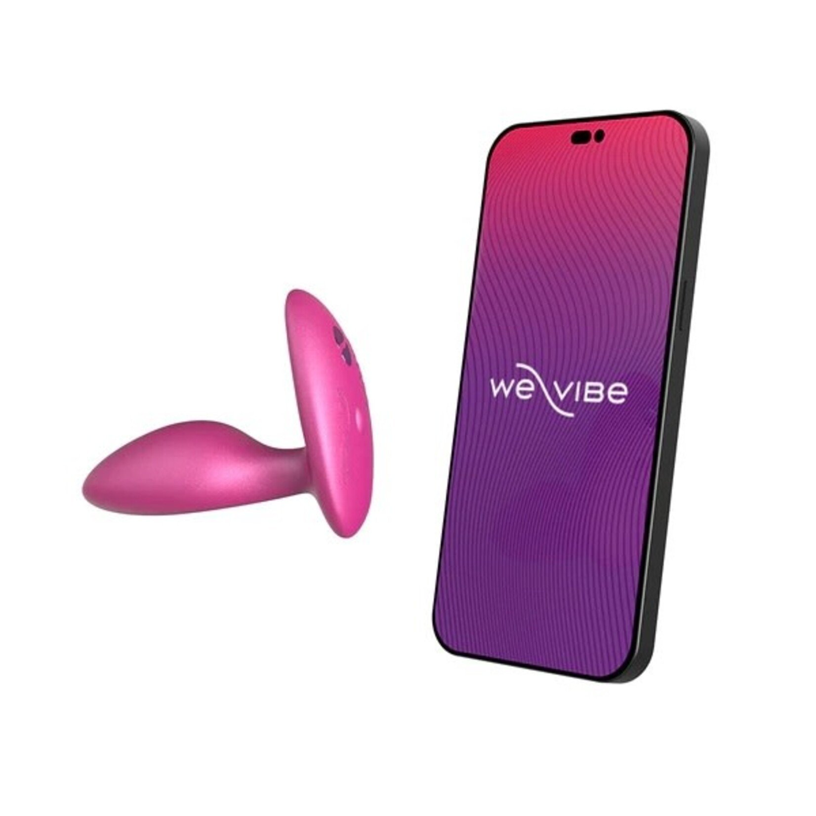 WE-VIBE WE-VIBE - DITTO+ - VIBRATING ANAL PLUG WITH REMOTE - COSMIC PINK