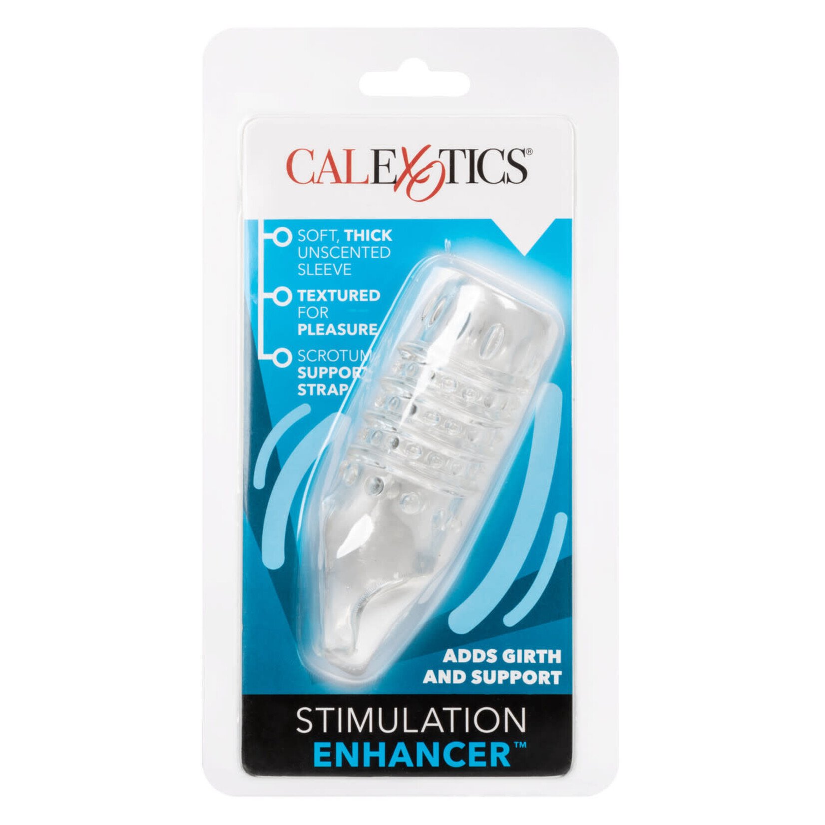 CALEXOTICS TEXTURED STIMULATION ENHANCER PENIS SHEATH