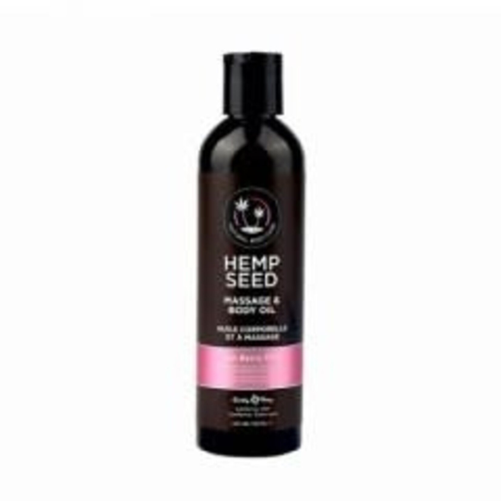 EARTHLY BODY EARTHLY BODY - HEMP SEED MASSAGE & BODY OIL ZEN BERRY ROSE 8 FL OZ / 237 ML