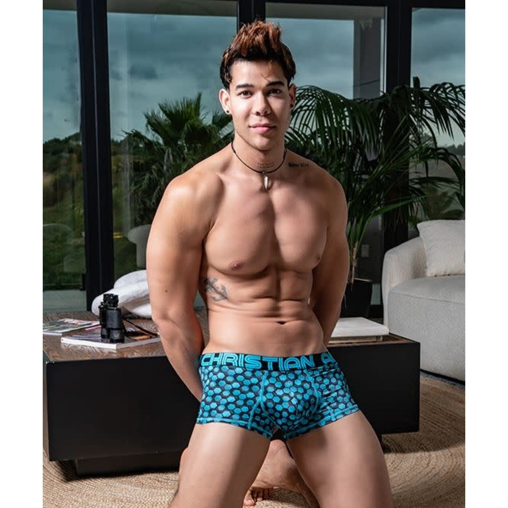 ANDREW CHRISTIAN ANDREW CHRISTIAN - VIBE SPORTS BOXER MEDIUM