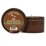 EARTHLY BODY EARTHLY BODY - ROUND CANDLES GUAVALAVA 6OZ.