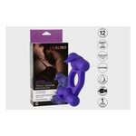 CALEXOTICS COUPLE'S ENHANCERS SILICONE RECHARGEABLE TRIPLE ORGASM ENHANCER