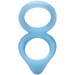 DOC JOHNSON ROCK SOLID - DUAL ENHANCER BLUE GLOW