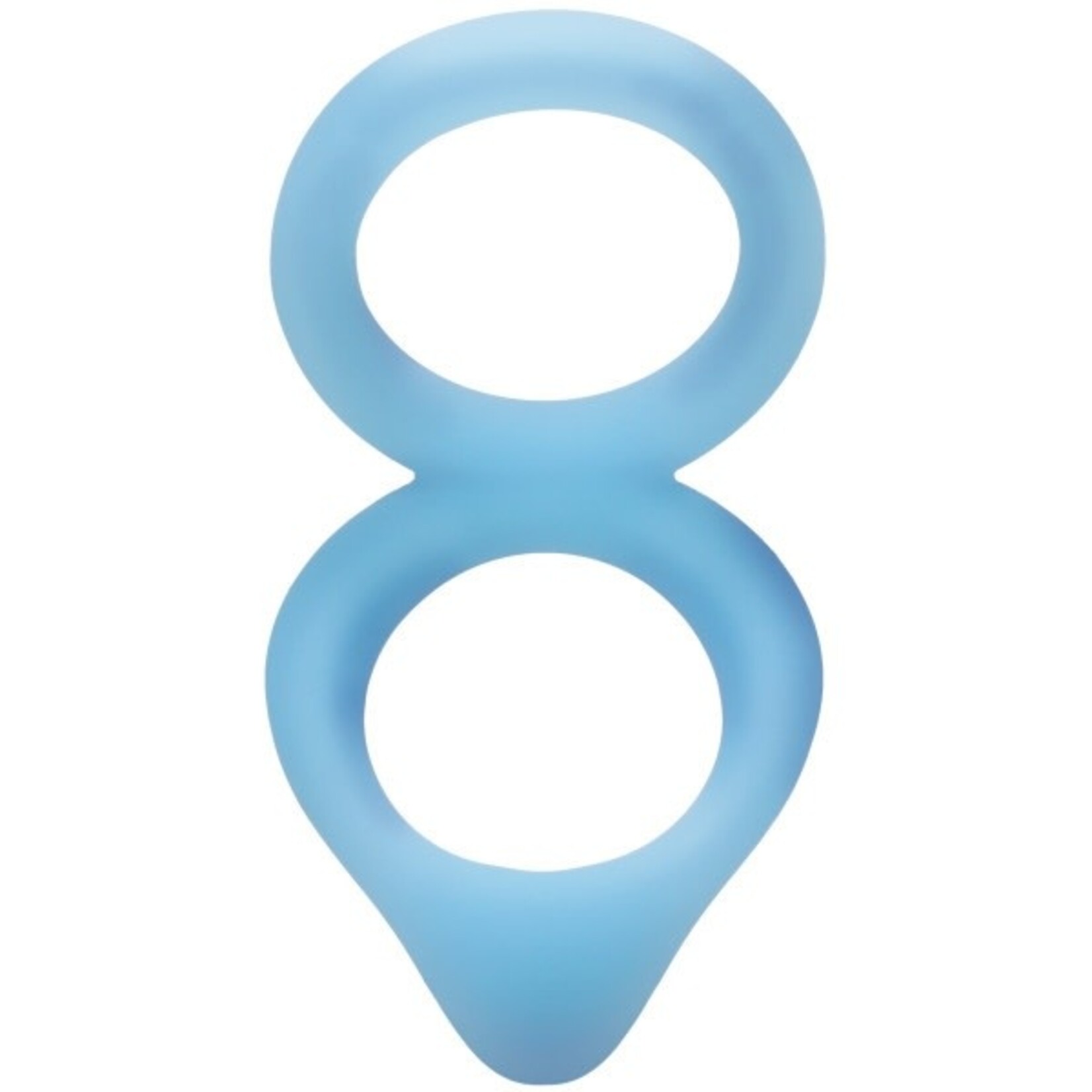 DOC JOHNSON ROCK SOLID - DUAL ENHANCER BLUE GLOW