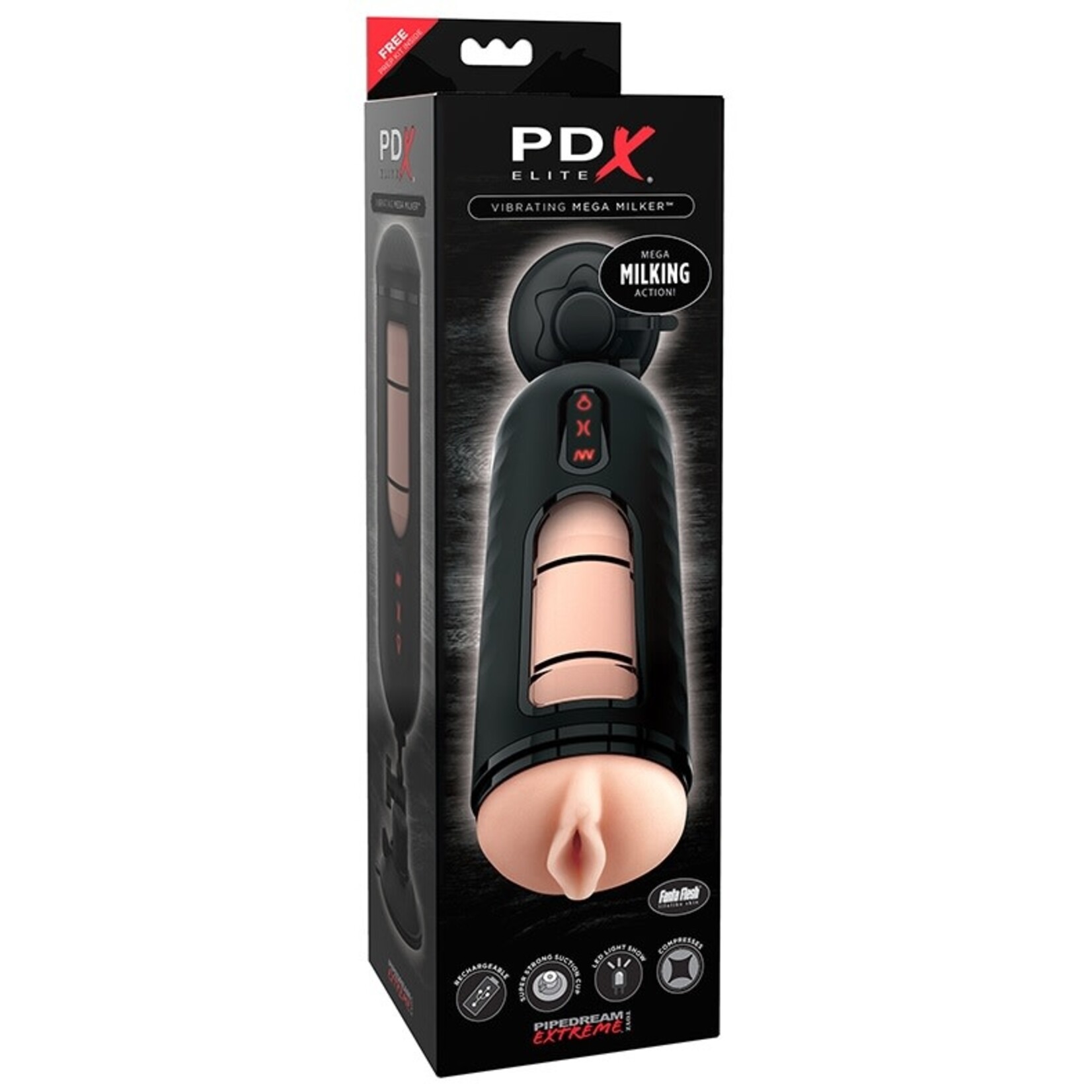 PIPEDREAM PDX ELITE VIBRATING MEGA MILKER