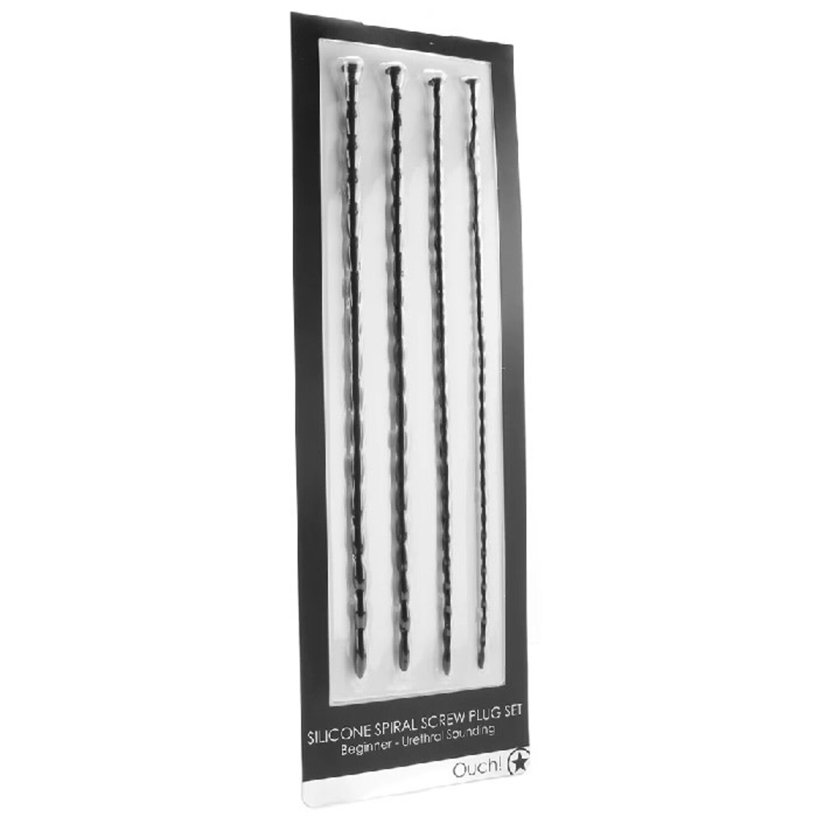 OUCH! OUCH! BEGINNER SILICONE SPIRAL SCREW SOUNDING SET