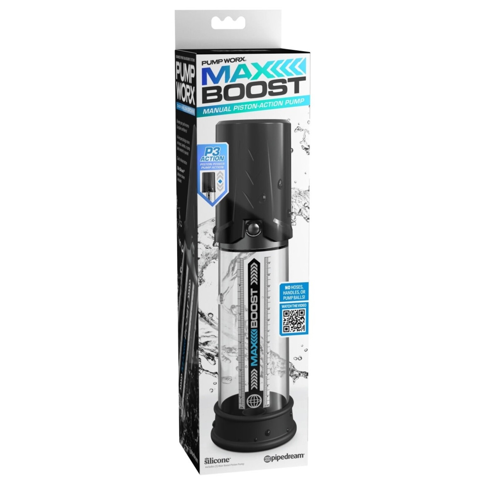 PUMP WORX MAX BOOST - BLACK