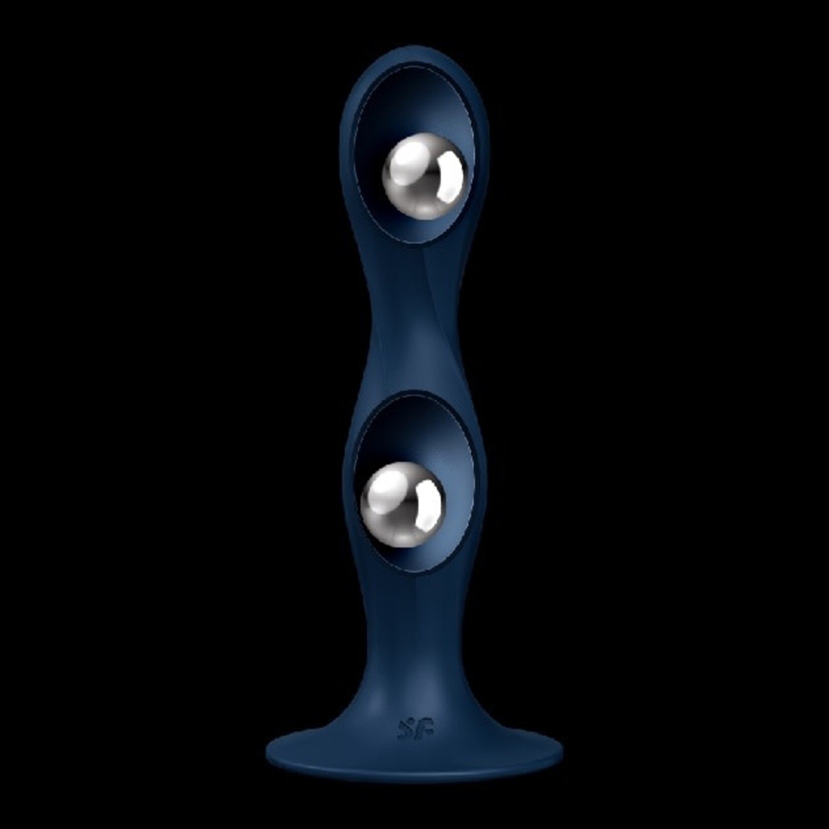 SATISFYER SATISFYER DOUBLE BALL-R DARK BLUE