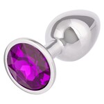 CALEXOTICS JEWEL SMALL AMETHYST PLUG