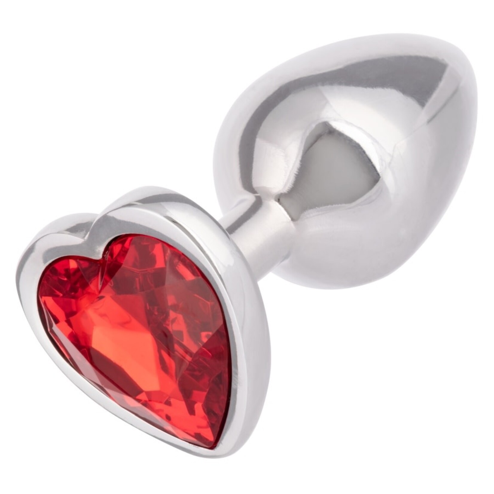 CALEXOTICS JEWEL SMALL RUBY HEART PLUG