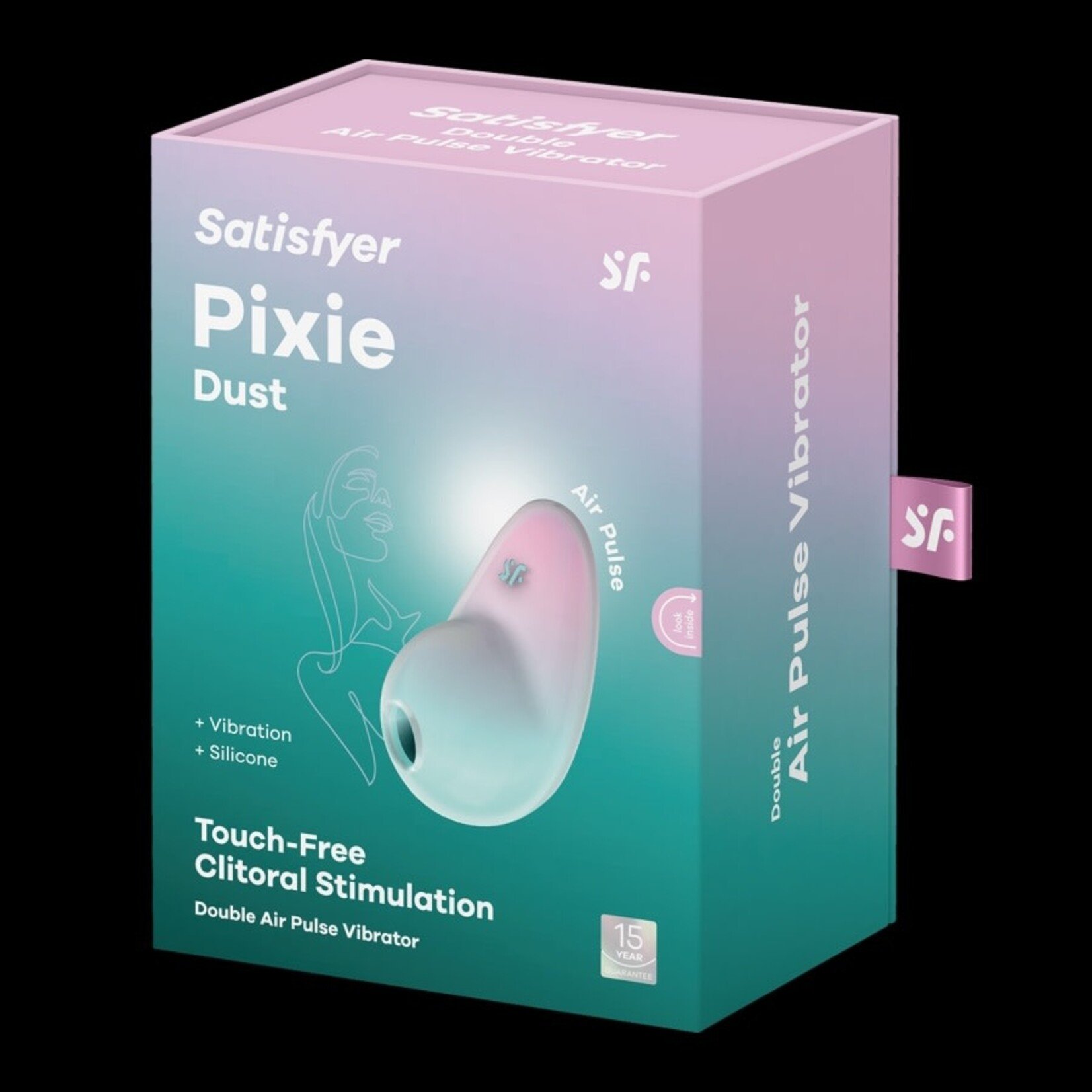 SATISFYER SATISFYER PIXIE DUST MINT/PINK