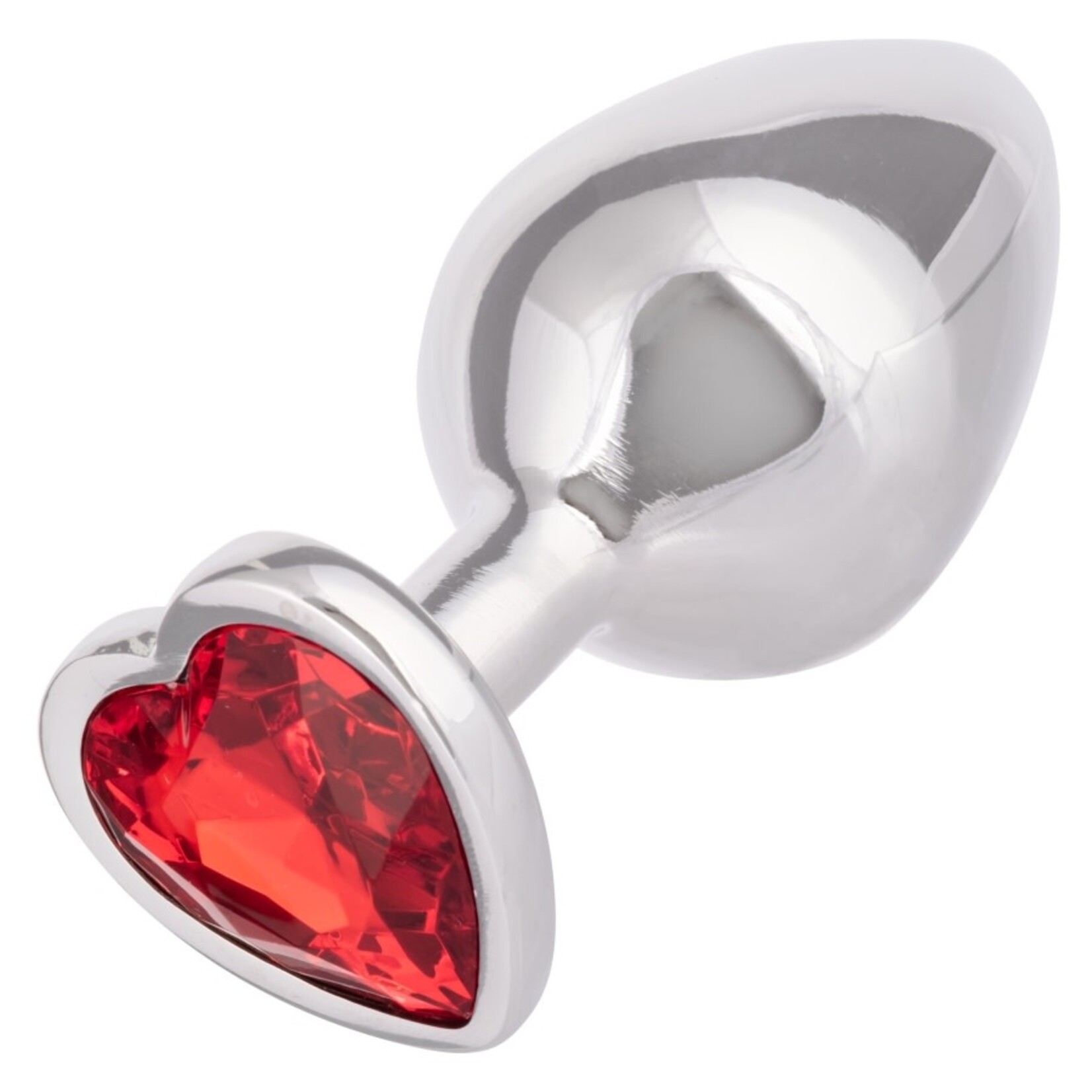 CALEXOTICS JEWEL LARGE RUBY HEART PLUG