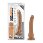DR. SKIN BLUSH - DR. SKIN SILICONE - DR. NOAH - 8 INCH DONG WITH SUCTION CUP - MOCHA